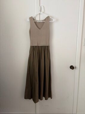 Taylor Spring Color Block Dress NWOT